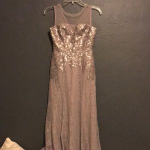 Bcbgmaxazria dress size 0 see-through lace